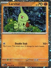 Larvitar (Cosmos Foil) Holofoil Carte Varie... - 110/193 Carta Pokemon NM