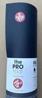 Manduka Pro Yoga Workout Mat Midnight Blue 6mm Thick 26” W x 71" Long PRO71 NEW