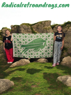 Irish Buffalo Bills 3x5 ft Flag Banner  FREE SHIPPING 