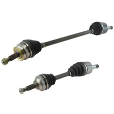 Front Complete CV Axle Shaft Assembly Pair LH & RH Sides for Chrysler Dodge