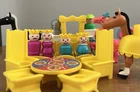 Vintage Fisher Price Little People Complete Access. for Castle Dragon Pink Queen