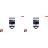 2X Esen Skv RADLAGER-SATZ Radlager Hinten Passend FüR Peugeot 605