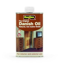 RUSTINS Original Danish Oil 500ml  Assorted Size Names , Style Names 