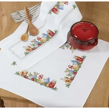 Craftways® Kitchen Time Set Counted Cross-Stitch Kit