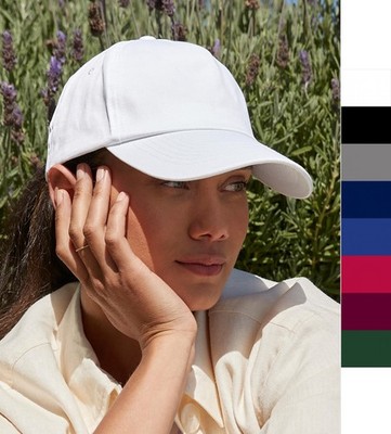 10 Stück Set Beechfield Authentic 5 Panel Baumwolle Twill Cap umettikettierbar B