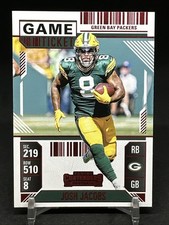 2024 Panini Contenders - Josh Jacobs- #35 Red Game Ticket-Green Bay Packers🏈🔥