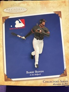 2004 Hallmark Keepsake Barry Bonds Ornament