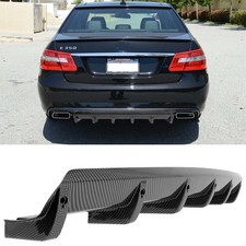 For Mercedes Benz W212 E350 E550 E63 Amg Carbon Fiber Rear Bumper Diffuser Lip For Mercedes Benz W212 E350 E550 E63 Amg Carbon Fiber Rear Bumper Diffuser Lip