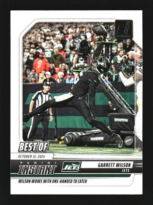 Garrett Wilson 2025 Donruss Best of Instant #INS-GWN