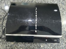 Sony PlayStation 3 PS3 Fat 80GB PS3. Console  Power Cord Only. Tested Works