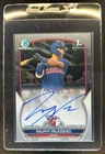 2023 Bowman Draft Ralphy Velazquez Chrome Auto 1st Prospect #CDA-RV Guardians
