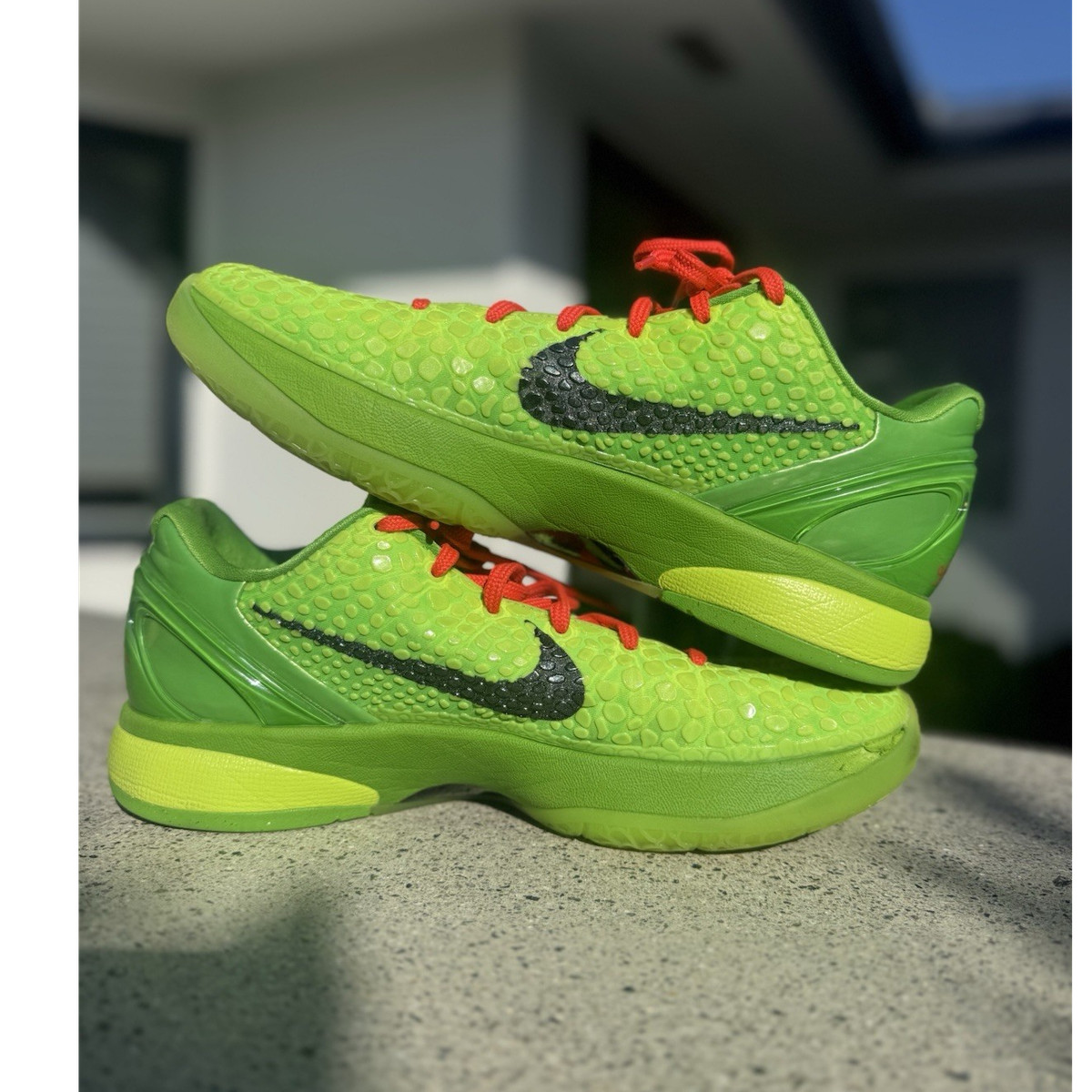 Nike Kobe 6 Protro Grinch 2020 Size 10.5 Used Great  display picture 3