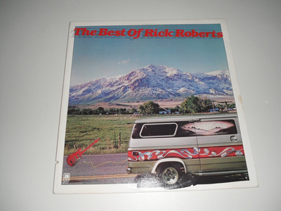 70s ROCK LP - RICK ROBERTS - A&M 4744 - ''THE BEST OF RICK ROBERTS'' g+