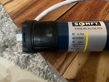 Somfy 510S2 RTS Roller Shade Motor. Used works perfect.
