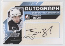 2010-11 ITG Heroes and Prospects Auto Jonathon Blum #A-JB Auto 0v1