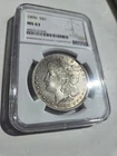1896-S $1 Morgan Silver Dollar MS63 NGC Certified Brown Label