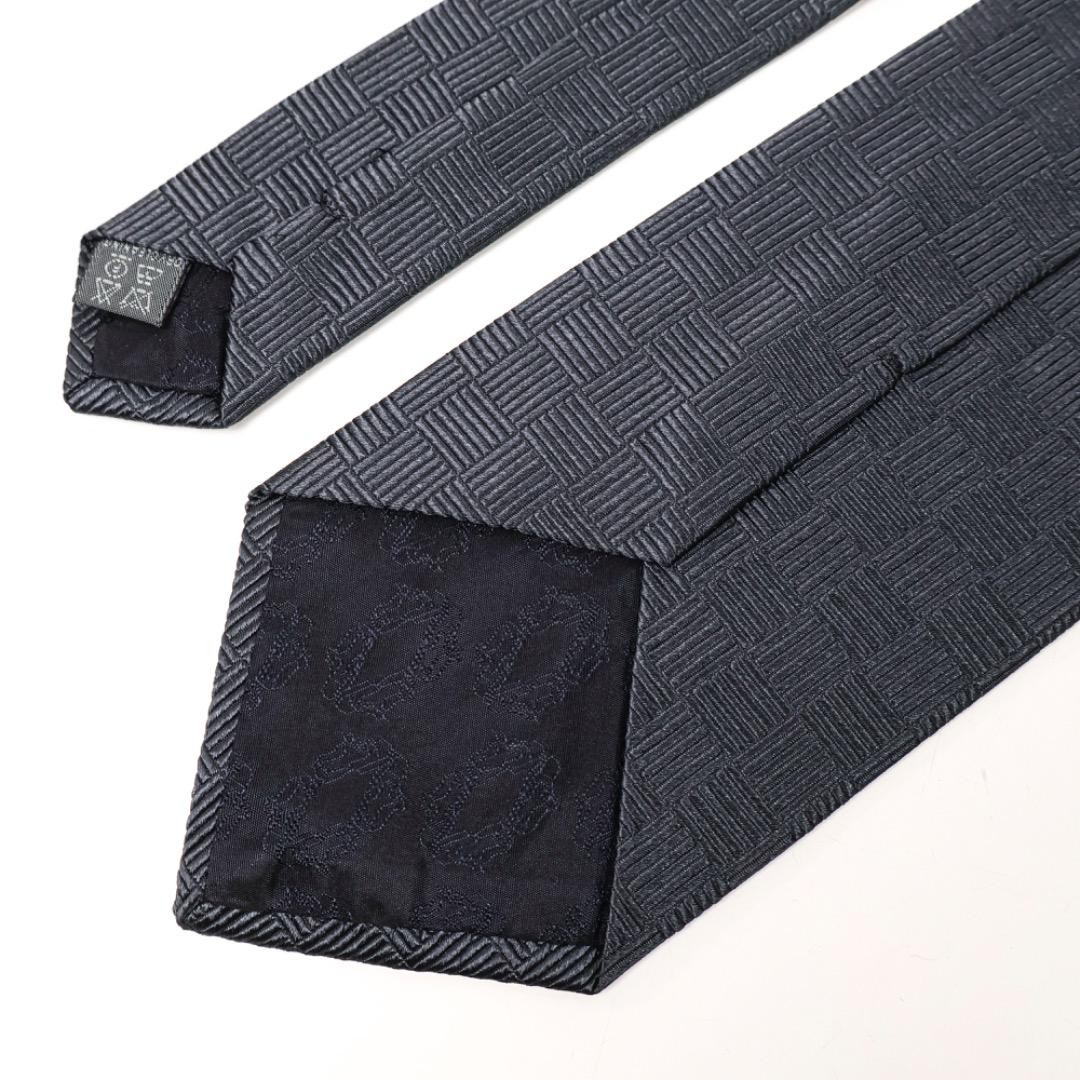 Valentino BALLY CELINE Tie Set - 3 Ties, Navy, Black, Beige, A Grade thumbnail 5