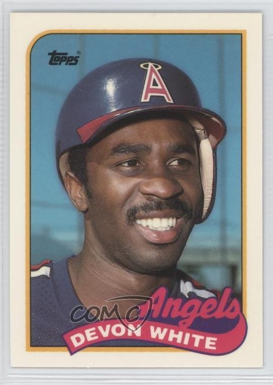1989 Topps Collector's Edition (Tiffany) Devon White #602 0o9
