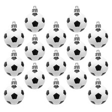 24 Pcs Football Decorative Hanging Ornaments Christmas Tree Pendant