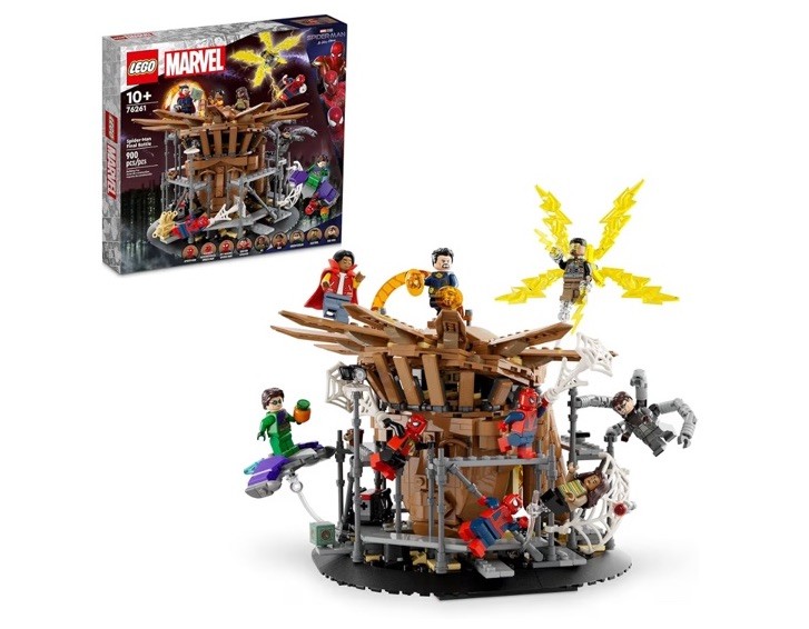 LEGO Marvel Spider-Man Final Battle Building Toy 76261