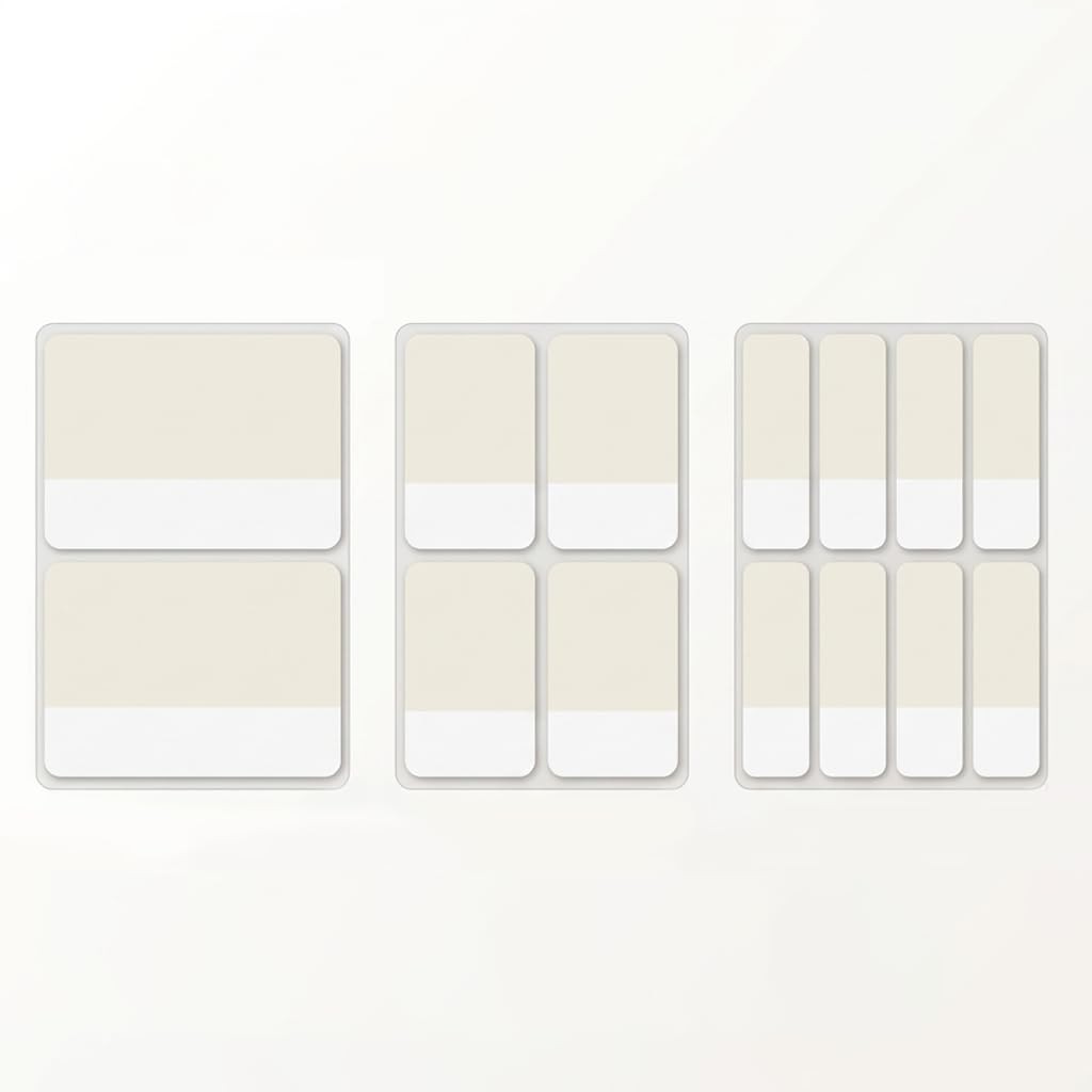 280PCS Sticky Index Tabs, Transparent Sticky Page Markers Notes, Book Markers...
