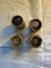 Four (4) Franklin Half Dollar Rolls of  20 Coins each  90% Silver (1963)