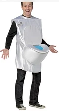 Toilet (3D Toilet Seat Costume) - Rasta Imposta Brand New in package. Adult size