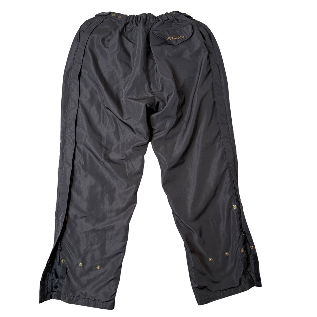 NO GOLF WINDBREAKER PANT Sサイズ FootJoy DryJoys Mens Black 
