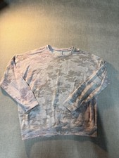 Athleta Camouflage Print Pullover Sweatshirt