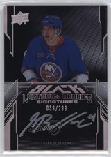 2023-24 SPx UD Black Lustrous Rookie Signatures 39/299 Samuel Bolduc Auto 11k6