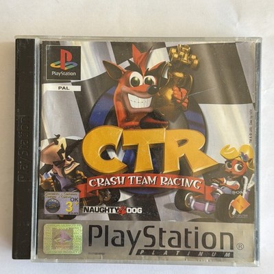 PLAYSTATION 1 - PLATINUM - CTR CRASH TEAM RACING
