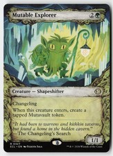 Mutable Explorer (Showcase) #327 (NM) Lorwyn Eclipsed ECL Magic MTG