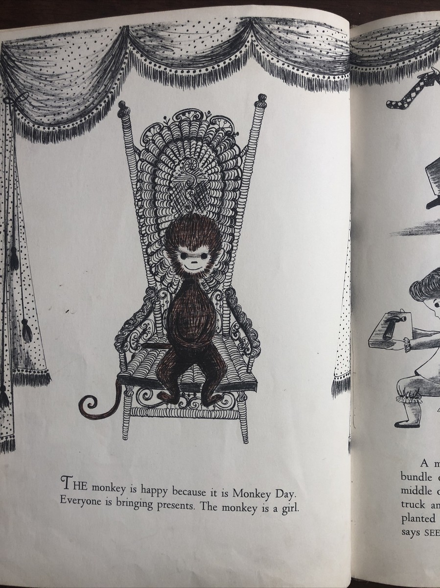 MONKEY DAY, by Ruth Krauss, illust: Phyllis Rowand -1957