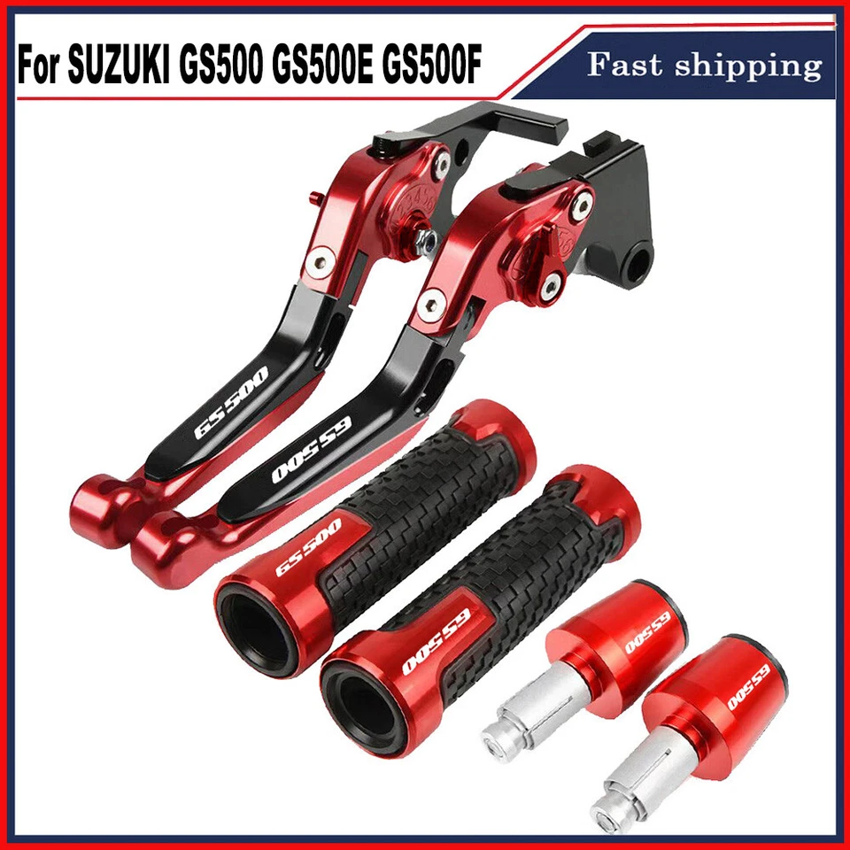 Handlebar Brake Clutch Lever End Plug Set for SUZUKI GS500 GS500E GS500F - Imagem 2 de 4