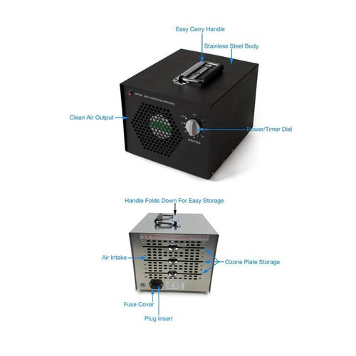 NEW COMFORT Air Purifier Generator W/ UV Commercial Ozone - Picture 2 of 2