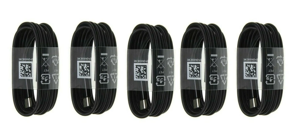 Cable de carga rápida de 5 pies tipo C para Samsung Galaxy A02 A32 A42 A52 A72 Foto 2 de 4