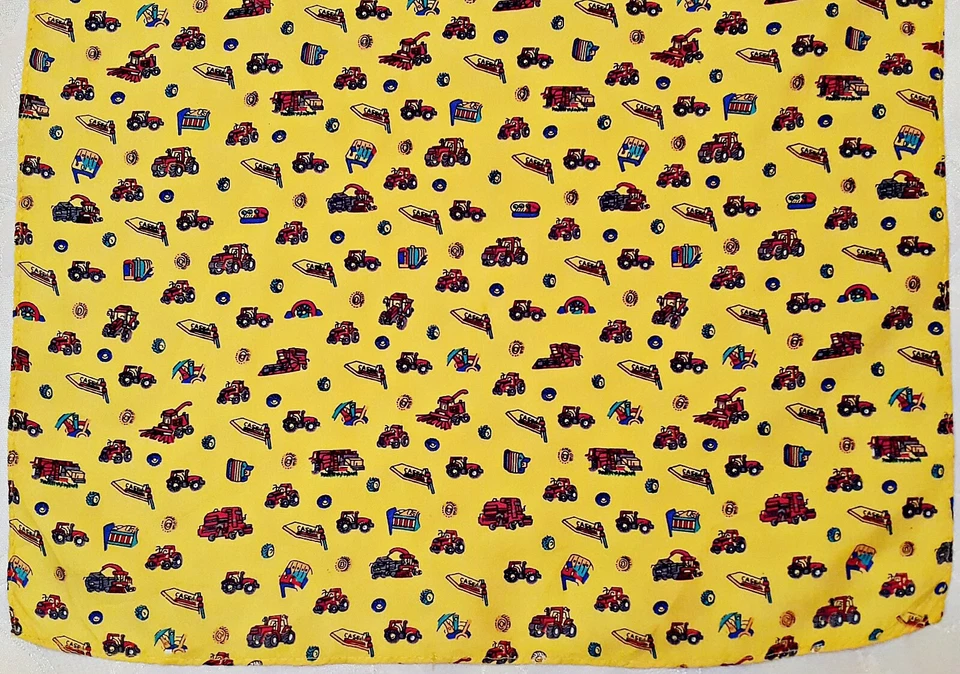 Bufanda Auténtica Estuche Iii Edición Limitada Amarillo Seda Largo Hombre Foto 2 de 4