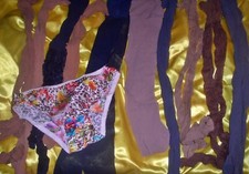 Nylons Feinstrumpfhosen Paket Strumpfhosen Bastelware Konvolut & Glanz Slip M (8