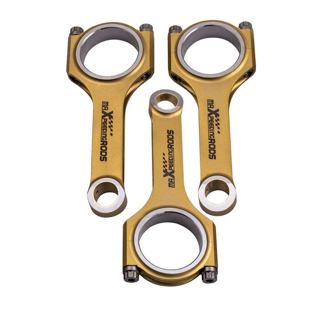 Titanized Connecting Rods for BMW B38A15M0 B38B15M0 1.5T 3 cylinder 5.835""