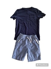 Boys Gap T-shirt And Shorts Set Size M