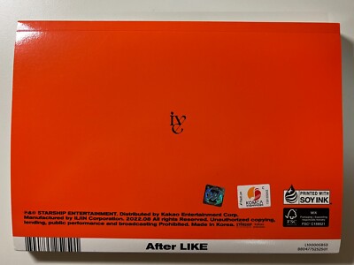 IVE [AFTER LIKE] Autographed Signed Album | eBay
