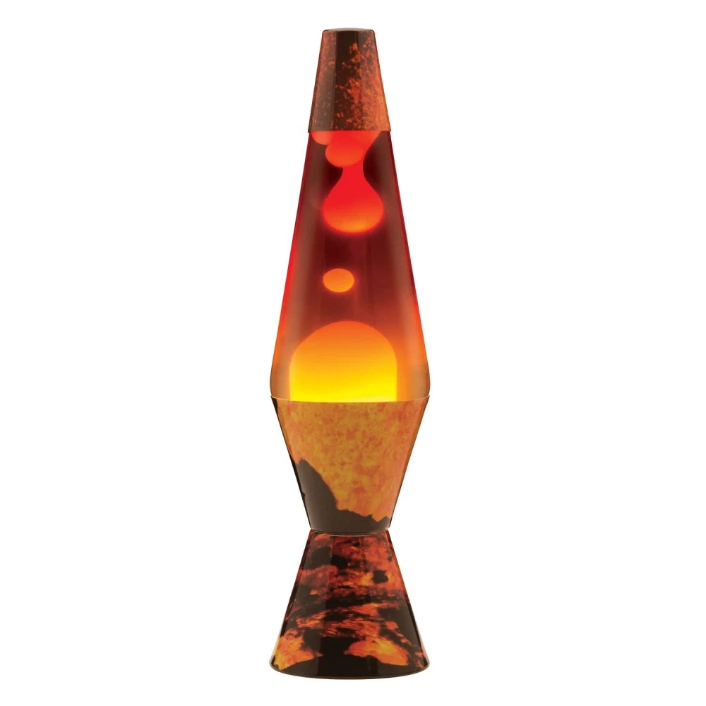 Schylling 2149 Lava the Original Colormax Lamp with Volcano Decal Base