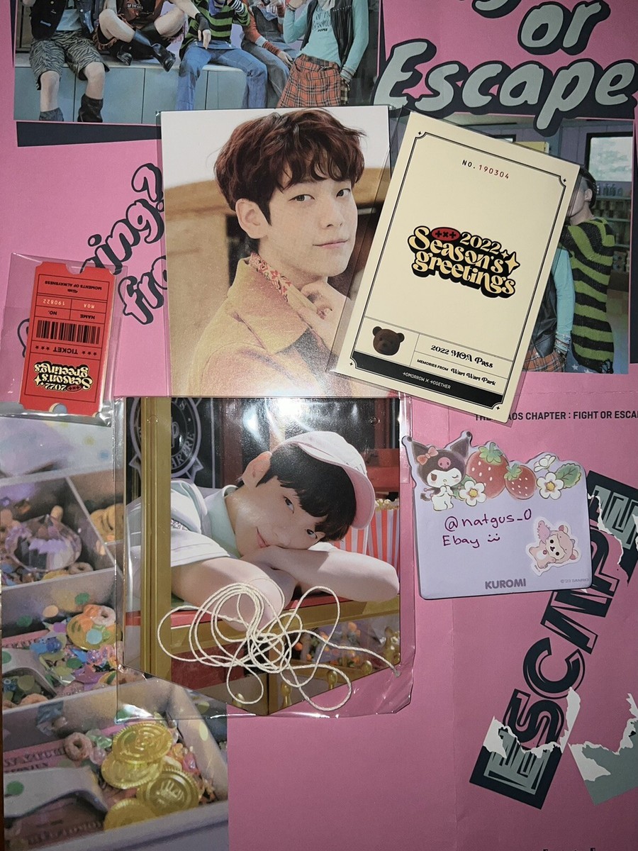 TOMORROW X TOGETHER2022SEASON’SGREETINGS TXT Tomorrow X Together 2022 Season's Greetings Full Set