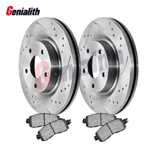 For Nissan Altima 2013 - 2023 Front Disc Brake Rotors Ceramic Brake Pads Kits