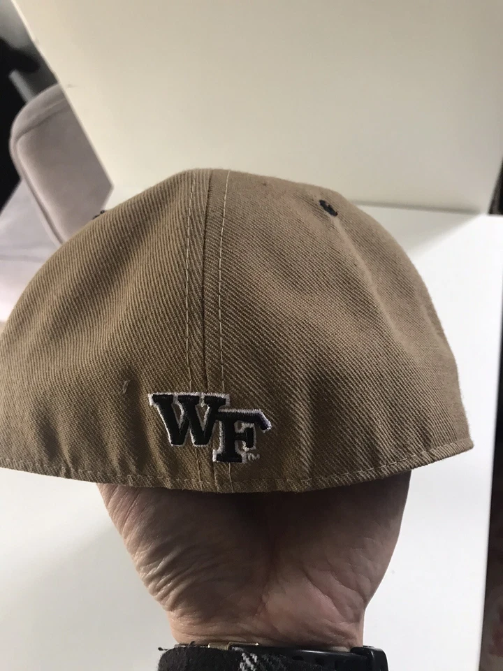 WAKE FOREST DEMON DEACONS VINTAGE FITTED 7 5/8” CATAN ZEPHYR HAT CAP - Image 4 of 4