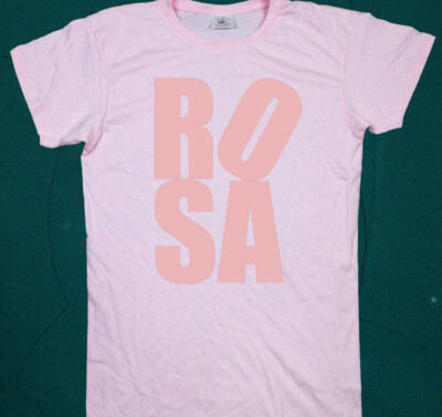 LOVE T-Shirt, Rosa, B&C, 100% Baumwolle, rosa T-Shirt, unisex Gr. M
