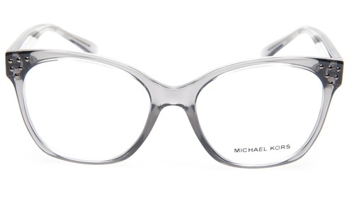 NEW MICHAEL KORS MK4055 Chesapeake 3345 GREY CRYSTAL EYEGLASSES 52-17-140 B45mm - Picture 2 of 12