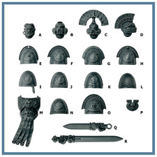 ULTRAMARINE UPGRADES - Single Bits - Space Marines - Warhammer 40K