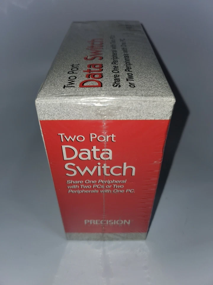 2 PORT DATA TRANSFER SWITCH PRECISION SWITCH2H PARALLEL/SERIAL MANUAL SWITCHING! - Image 4 of 4