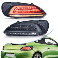 FüR 2009-2014 Vw Scirocco MK3 Led GetöNt RüCkleuchten Bremsleuchten Animation